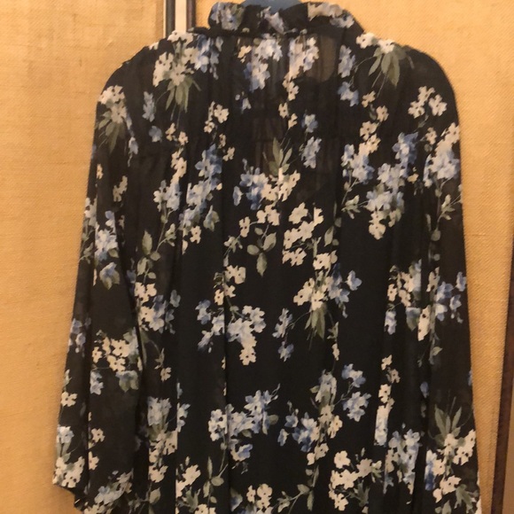 H&M boho navy/flower dress - Picture 7 of 7